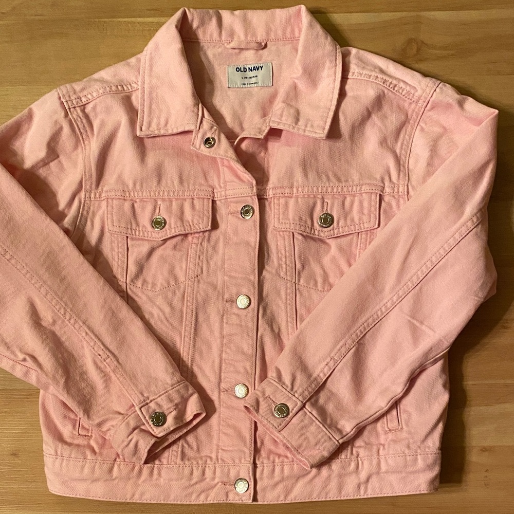 Old Navy Pink Jean Jacket for Kids